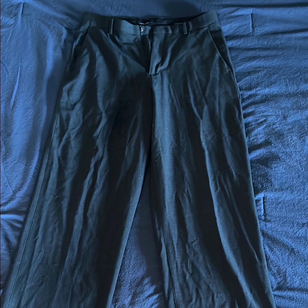 Calvin Klein Black Dress Pant Relaxed Fit
